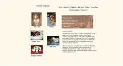 Desktop Screenshot of bettysdogs.com